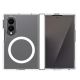 4. Dux Ducis Clin Mag Case for Samsung Galaxy Z Fold 8 Wide Compatible with MagSafe - Transparent