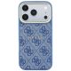 3. Guess Embossed 4G Classic MagSafe Case for iPhone 17 Pro / 18 Pro - Blue