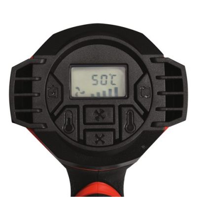 7. YATO HEAT GUN 1600W 50-650C 2 SPEEDS LCD + MEMORY