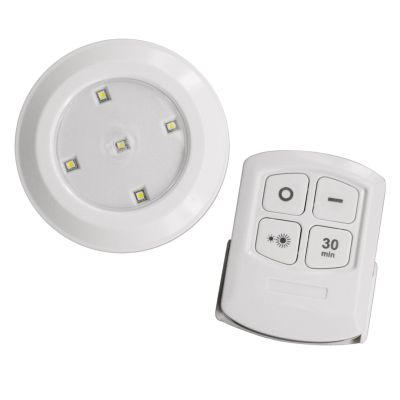 15. MACLEAN 6X WIRELESS BATTERY-OPERATED LED LAMP WITH REMOTE CONTROL MCE165