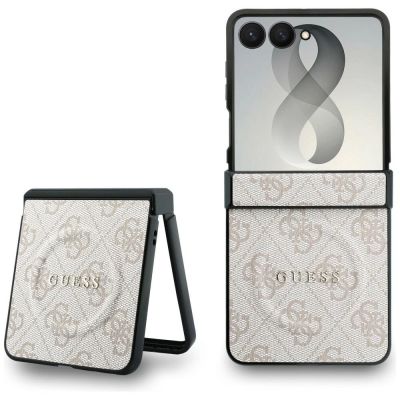 Guess 4G Classic MagSafe Case for Samsung Galaxy Z Flip 8 - Pink