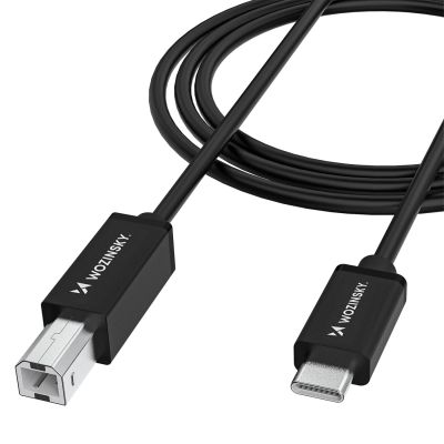 Wozinsky WKDDY2S USB-B - USB-C Cable 2m - Black