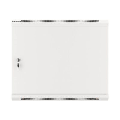 4. LANBERG WALL-HUNG RACK CABINET 19" 9U 600X600 METAL DOOR GRAY (FLAT PACK) WF01-6609-00S