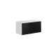 2. ROCO RO3 75/37/39 bookcase white/white/black