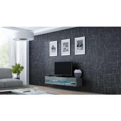 TV cabinet VIGO NEW '140' 30/140/40 gray/gray combination