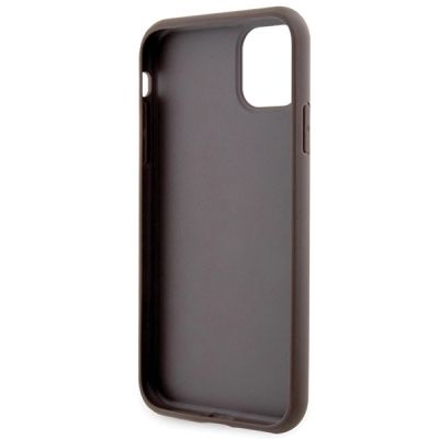 7. Guess GUHCN61P4SNW iPhone 11 / Xr brown/brown hardcase 4G Stripe