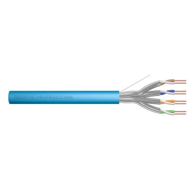 DIGITUS bulk network cable - 100 m - light blue