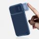 12. Nillkin Textured S Case for iPhone 14 Plus, armored cover with camera cover, blue