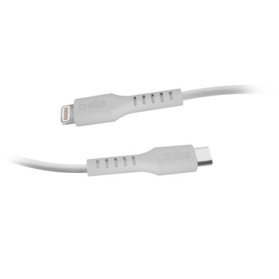 3. SBS TECABLELIGTC2W USB-C - Lightning Cable 2 m - White