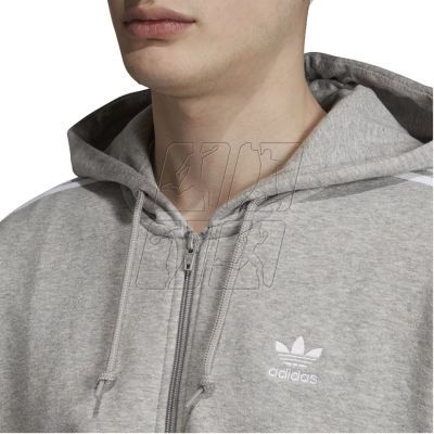 7. Sweatshirt adidas 3 Stripes Full-Zip Hoodie Jr. ED5969