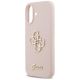 6. Guess Silicone Big 4G Script Case for iPhone 17 - Pink