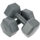 3. EB FIT composite dumbbell set 2x4kg blue 1027043
