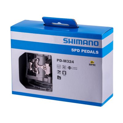 3. Shimano SPD Pedals PD-M324 Silver