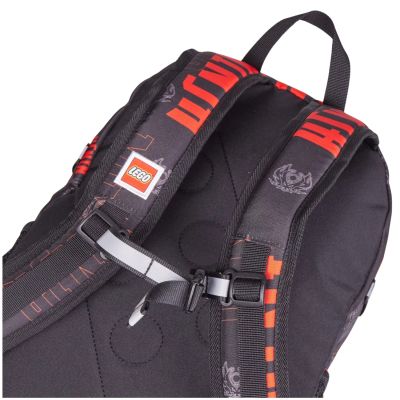 4. LEGO Ninjago Extended Backpack 20222-2502 Black One size