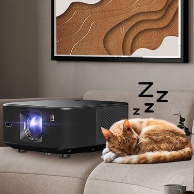 15. Yaber K3 Pro LCD FullHD 1080p Multimedia Projector with JBL Speakers and Subwoofer - Black