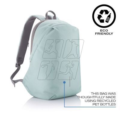 7. XD DESIGN ANTI-THEFT BACKPACK BOBBY SOFT GREEN P/N: P705.797