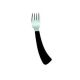 2. Curved fork for a right-handed person
