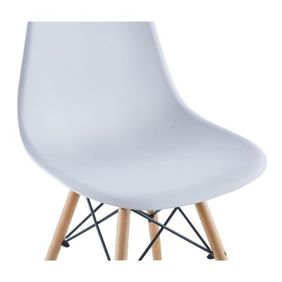4. SCANDINAVIAN CHAIR MATERA WHITE SET OF 2