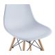 4. SCANDINAVIAN CHAIR MATERA WHITE SET OF 2