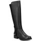2. Women’s black leather officer-style boots, insulated Rieker Z9564-00