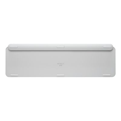 7. Logitech MX Keys S 920-011566 RF Wireless + Bluetooth QWERTZ Keyboard German Aluminum, White