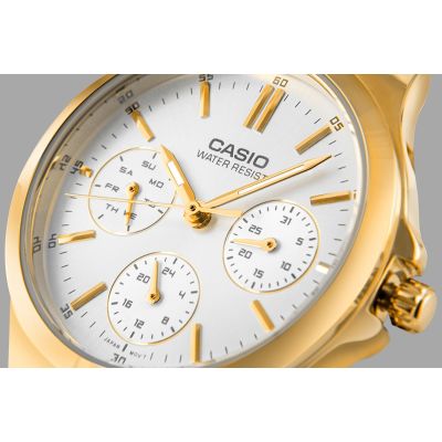 4. CASIO LTP-V300G-7 Women's Watch + BOX