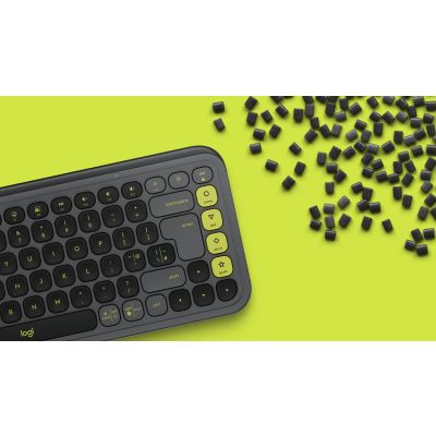 7. POP ICON KEYS/KB GRAPHITE-US INTL INTNL-973