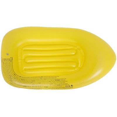 34. INFLATABLE BOAT FOR SWIMMING 112x70CM 37593 YELLOW