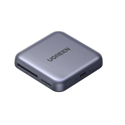 Ugreen Magnetic Memory Card Reader + 100W PD 3in1 Charger - Gray