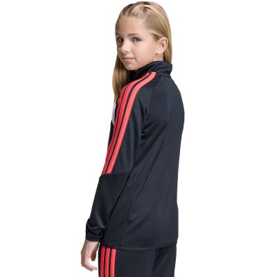 11. adidas Tiro 26 League Training Top for kids, black, white, and red, JY7159