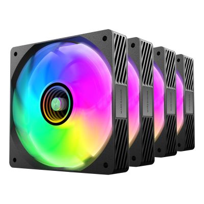 7. TACENS MARS MF-SI4KIT FANS 120 ARGB x4 BK - fans + hub + remote control (TACMARS-MFSI4KIT)