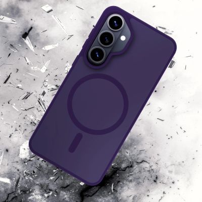 28. 3mk Smoke MagCase for Samsung Galaxy S26 - purple