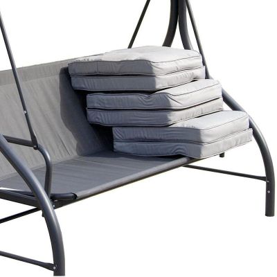 14. NINA GARDEN AND BALCONY SWING 3-SEAT GRAY