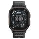 2. Spigen Athlex Air 2 Strap for Apple Watch 44/45/46/49mm - Black and Gray