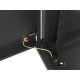 4. LANBERG WALL-HUNG RACK CABINET 19" 12U 600X450 METAL DOOR BLACK (FLAT PACK) WF01-6412-00B