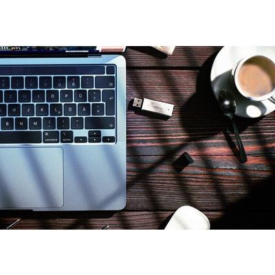 3. MediaRange MR1903 USB Flash Drive 256GB USB Type-A 3.2 Gen 1 (3.1 Gen 1) Black, Silver
