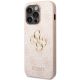 2. Guess 4G Big Metal Logo case for iPhone 15 Pro - pink