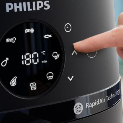 14. Philips 2000 series NA220/00 fryer Single 4.2 l Autonomous 1500 W Hot Air Fryer Black