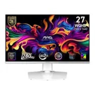 16. MSI MAG 272QPW QD-OLED X28 Computer Monitor 67.3 cm (26.5") 2560 x 1440 px Wide Quad HD White