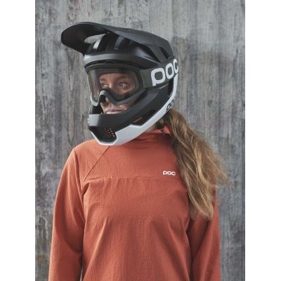 3. POC Otocon Race Mips Bike Helmet Black and White