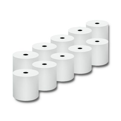 QOLTEC THERMAL ROLL 80X80 | 55G/M2 | 10PCS | BPA FREE
