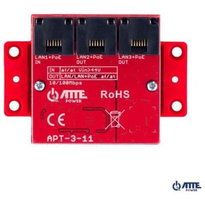 ATTE APT-3-11 PoE Switch 3 ports 10/100Mbps, extender