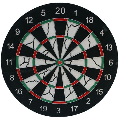 12. OUTDOOR CARDBOARD DART 45CM AND 6 ENERO DARTS