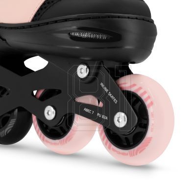 4. Spokey Trixie BK/PK Jr SPK-944676 roller skates size 31-34