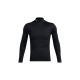 Under Armour UA CG Elite Mock Men's Long Sleeve Sports T-Shirt Black (1386942-001)
