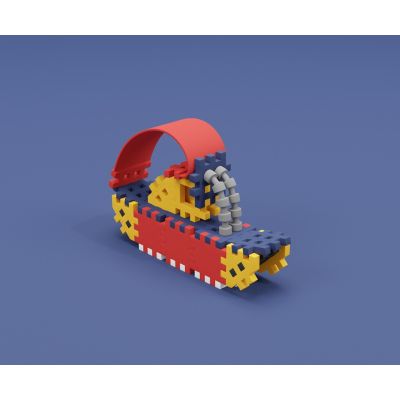 4. Marioinex Mini Waffle Konstruktor Expert building blocks, 301 pieces