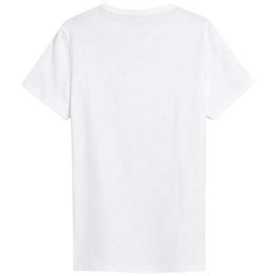 3. Men's T-shirt 4F M4483 white 4FWSS26TTSHM4483 10S