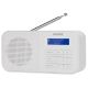 3. Denver DAB-42 Personal Digital Radio, White