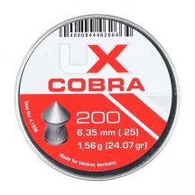 6.35 Umarex Cobra Pointed Ribbed pellets 200 pcs.