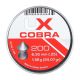 6.35 Umarex Cobra Pointed Ribbed pellets 200 pcs.
